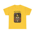 Skull & Frog Graphic Tee for Creatives, Funny Halloween & Day of The Dead Gift