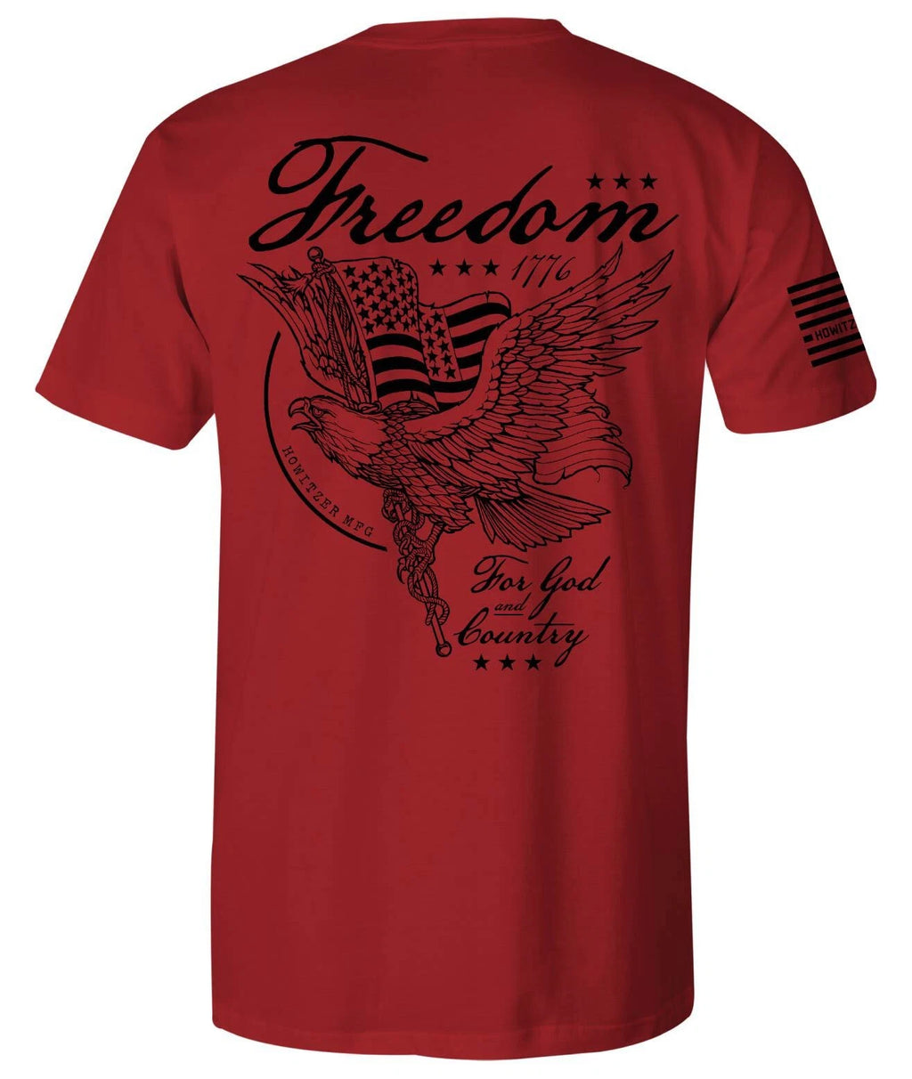 Howitzer Clothing Men's T-shirt Freedom Country