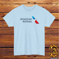 American Airlines Logo T-Shirt Black/Grey/White/Navy/Red/Light Blue S-5XL
