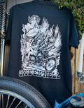 GIVE'EM HELL old school biker motorcycle devil girls easyrider david mann harley