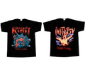 AUTOPSY SEVERED SURVIVAL MENTAL FUNERAL SHORT - LONG SLEEVE BLACK T-SHIRT 345XL
