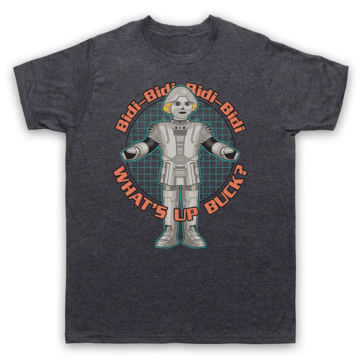 BUCK ROGERS TWIKI BIDI BIDI WHAT'S UP SCI FI TV ROBOT MENS & WOMENS T-SHIRT