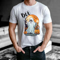 Vintage Halloween Boo Unisex T-Shirt - Retro Ghost Spooky Pumpkin Meme Tee Gift
