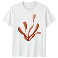 Abstract Coral T-Shirt Nature Botanical Art Minimalist Design Gift
