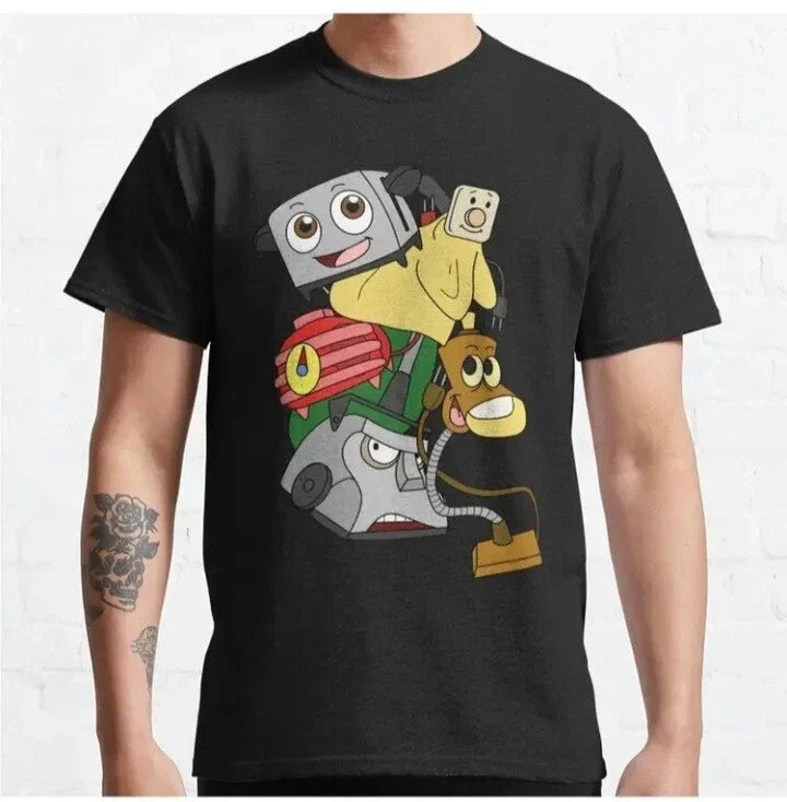 Brave Little Toaster T-shirt 80's Movie Cotton cartoon retro Vintage style Adult
