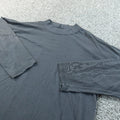 We The Free Shirt Mens L Gray Long Sleeve Crew Neck Casual Pullover Minimalist