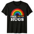 FREE MOM HUGS Mothers Day Family Mens T-Shirt Womens Tee Graphic Top