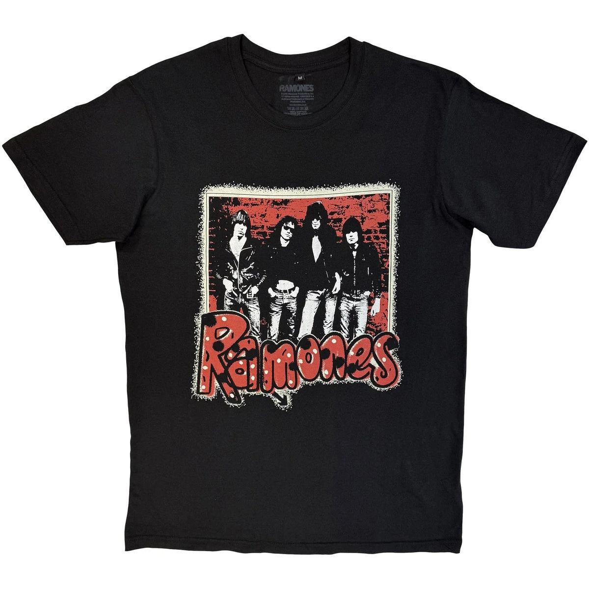 Ramones Graffiti Premium Official T-Shirt Mens