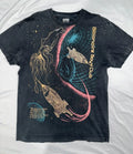 Billionaire Boys Club Event Horizon Shirt Mens XL Black Short Sleeve Cosmic Rare