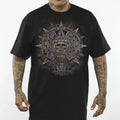 Aztec Calendar Men's T Shirt Dyse One Chicano Tattoo Art Lowrider Mayan