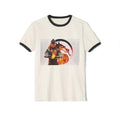 Fire Warrior Graphic T-Shirt | Martial Fantasy Flame Art