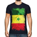 SENEGAL GRUNGE FLAG MENS T-SHIRT TEE TOP SÉNÉGAL FOOTBALL SENEGALESE GIFT SHIRT