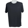 4 Soffe Polyester Black Crew Neck Short Sleeve T Shirt Adult XL TA5424 NEW