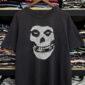 80s Misfits Crimson Ghost Classic T-Shirt Black XXL