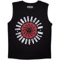 Soundgarden Oversized Tank T-Shirt: Circle Logo (Black) OFFICIAL NEW