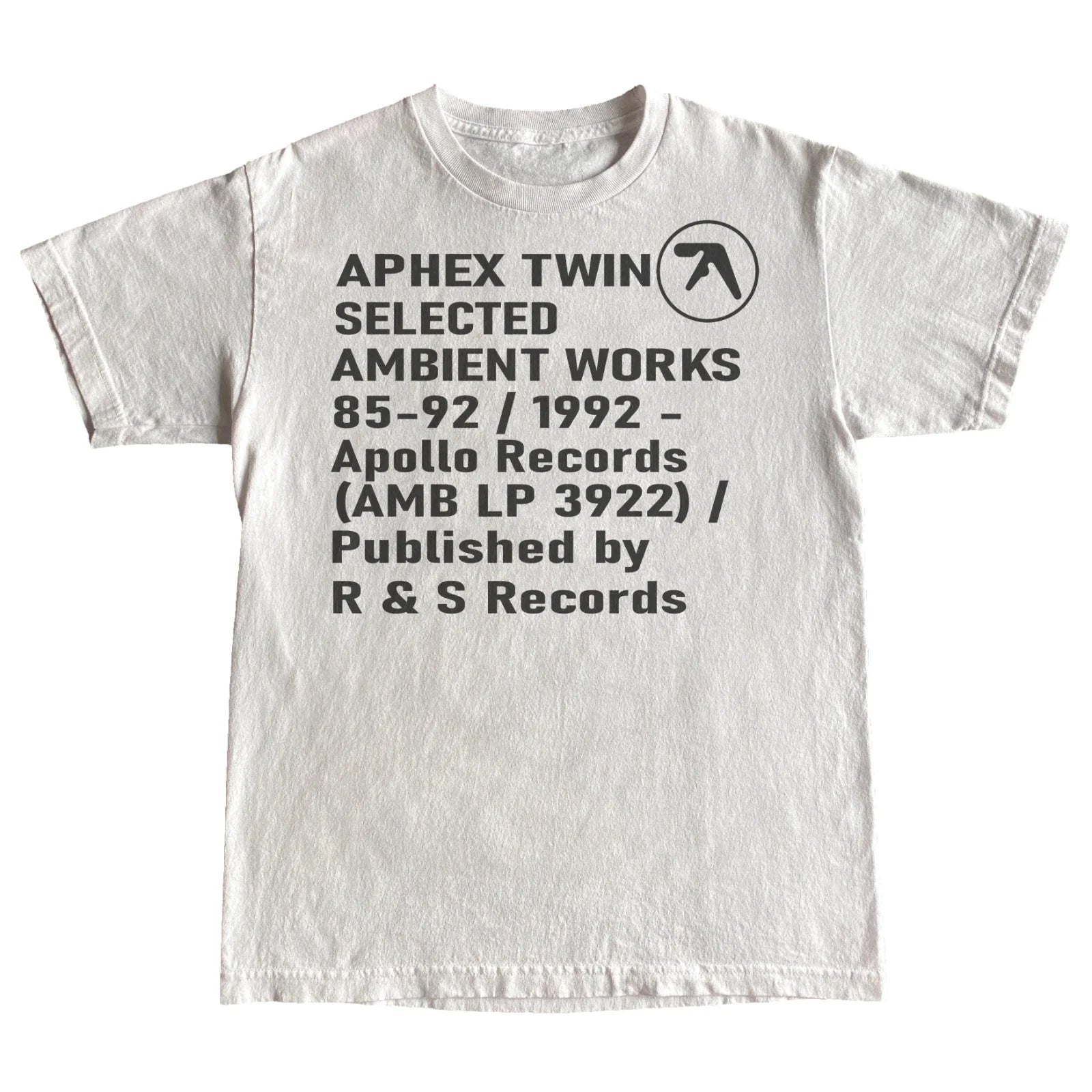 aphex twin selected ambient works shirt