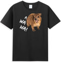 Awawa! Funny Angry Screaming Hyrax Animal Pattern Men's T-Shirt