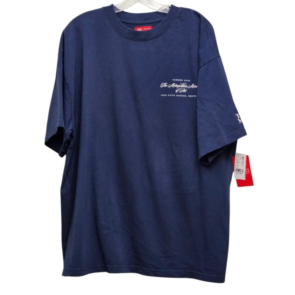 PacSun The Met T-Shirt Mens XL Navy Blue Graphic Art Museum Streetwear Tee