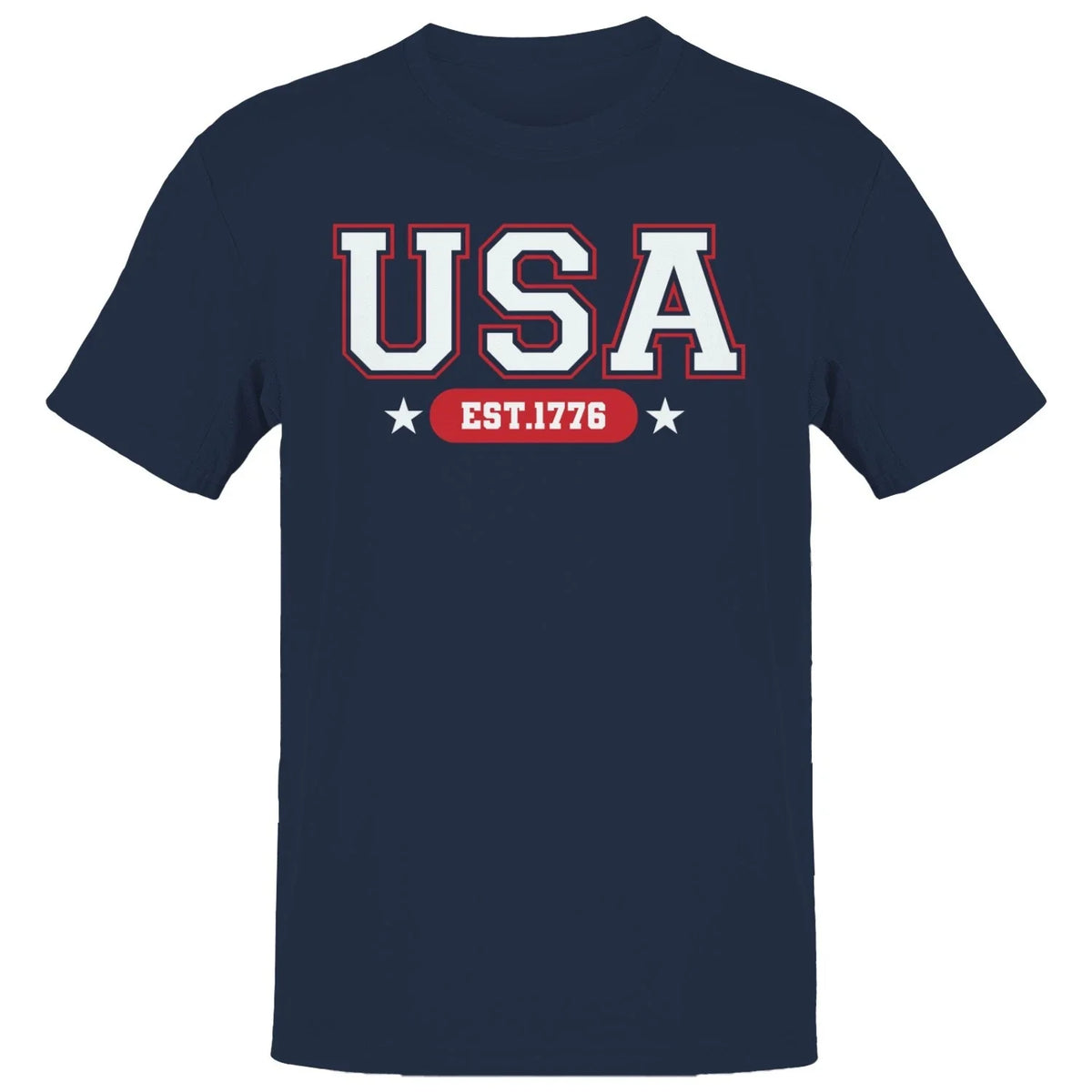USA EST.1776 Patriotic Men's T-shirt
