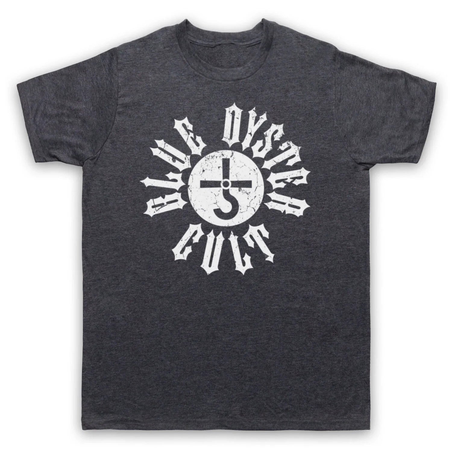 BLUE OYSTER CULT LOGO AMERICAN ROCK BAND REAPER MENS & WOMENS T-SHIRT