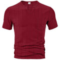 Mens V Neck T-Shirt Casual Wear Style Short Sleeve Style For Gym And Fitness