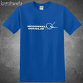 Mcdonnell Douglas Aerospace Aircraft Men's Blue Size S to 5XL