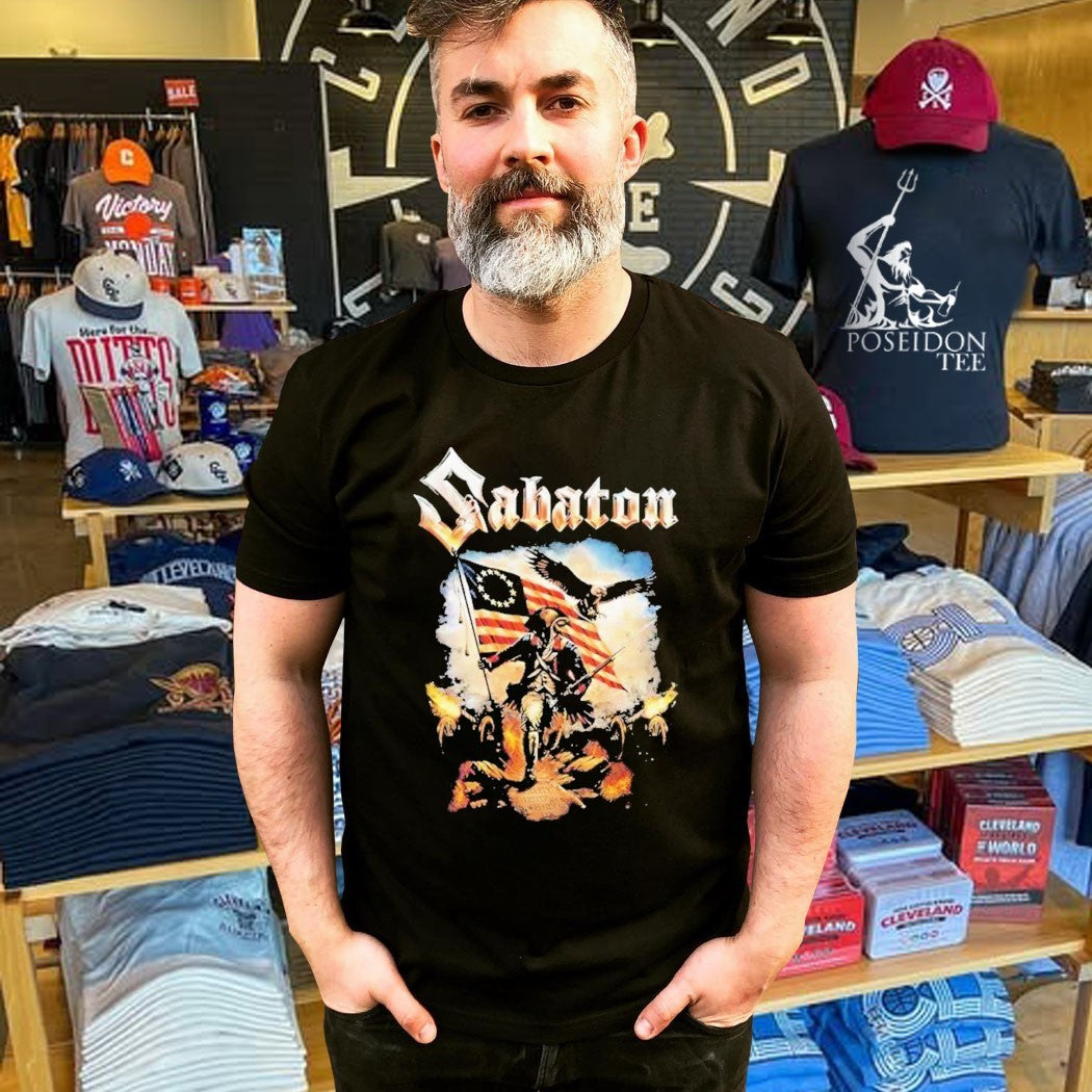 Sabaton Usa Happy 4th Of July 2026 Liberty Of Death T-shirt