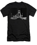Saint Johns Bridge Bw T-Shirt