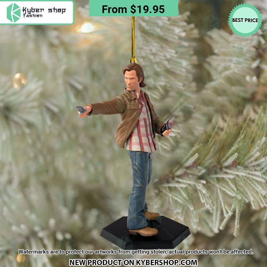 Sam Winchester Supernatural Christmas Ornament