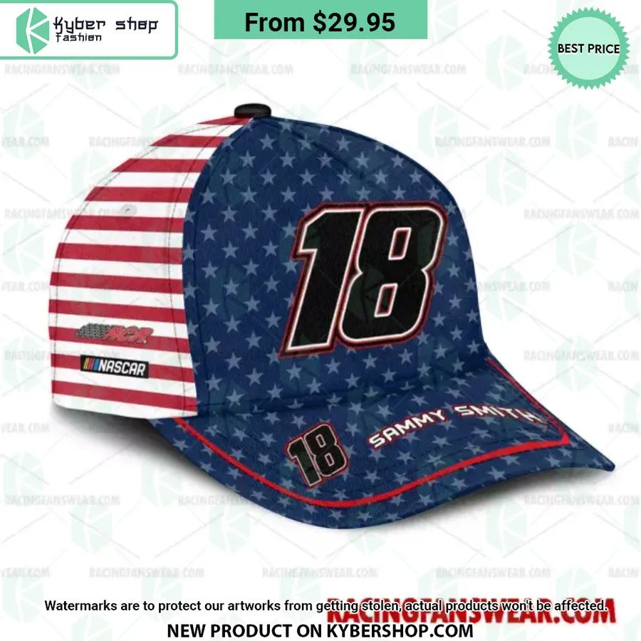 Sammy Smith NASCAR Racing Independence Day Hat