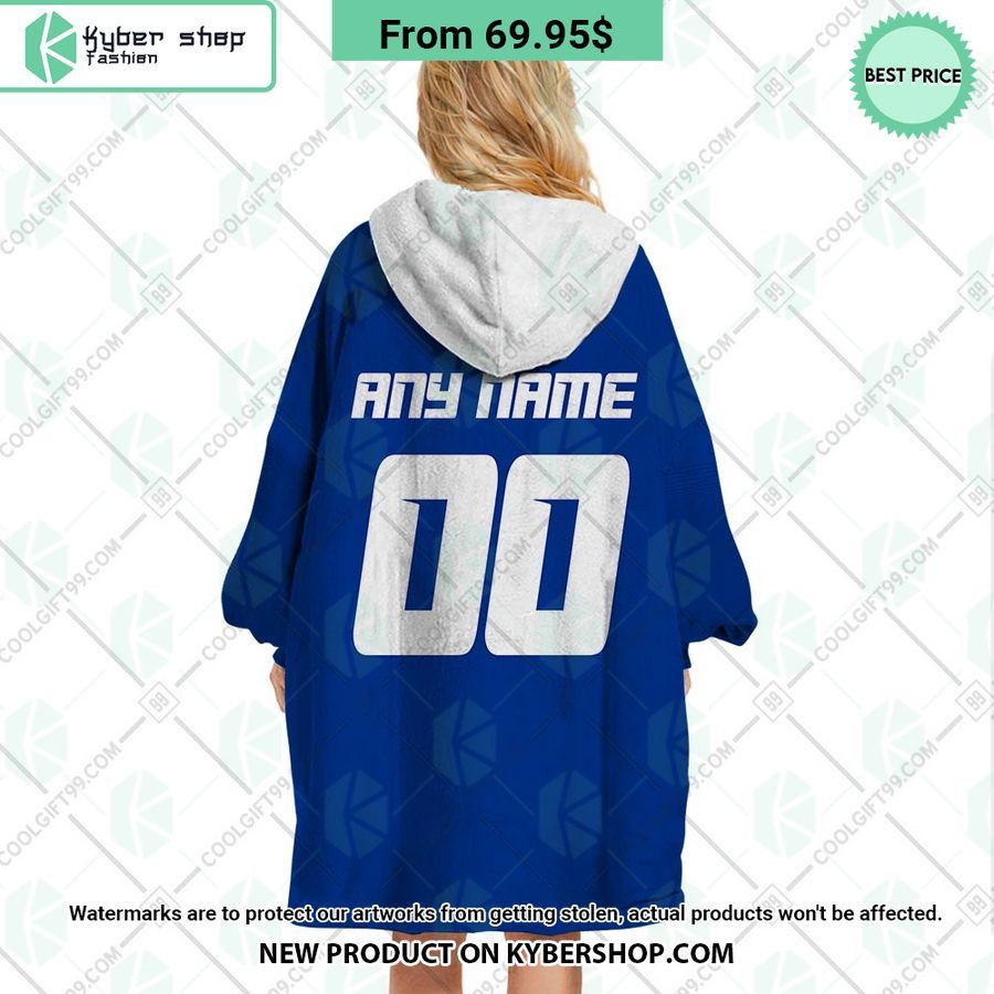 Samoa Rugby Home Jersey Rugby World Cup 2023 CUSTOM Blanket Hoodie