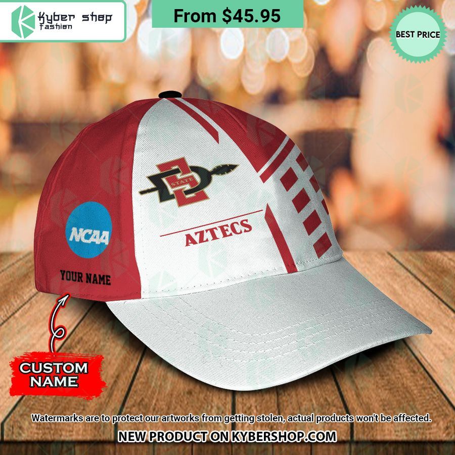 San Diego State Aztecs CUSTOM Polo Shirt, Cap