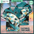 San Jose Sharks custom personalized Hawaiian Shirt