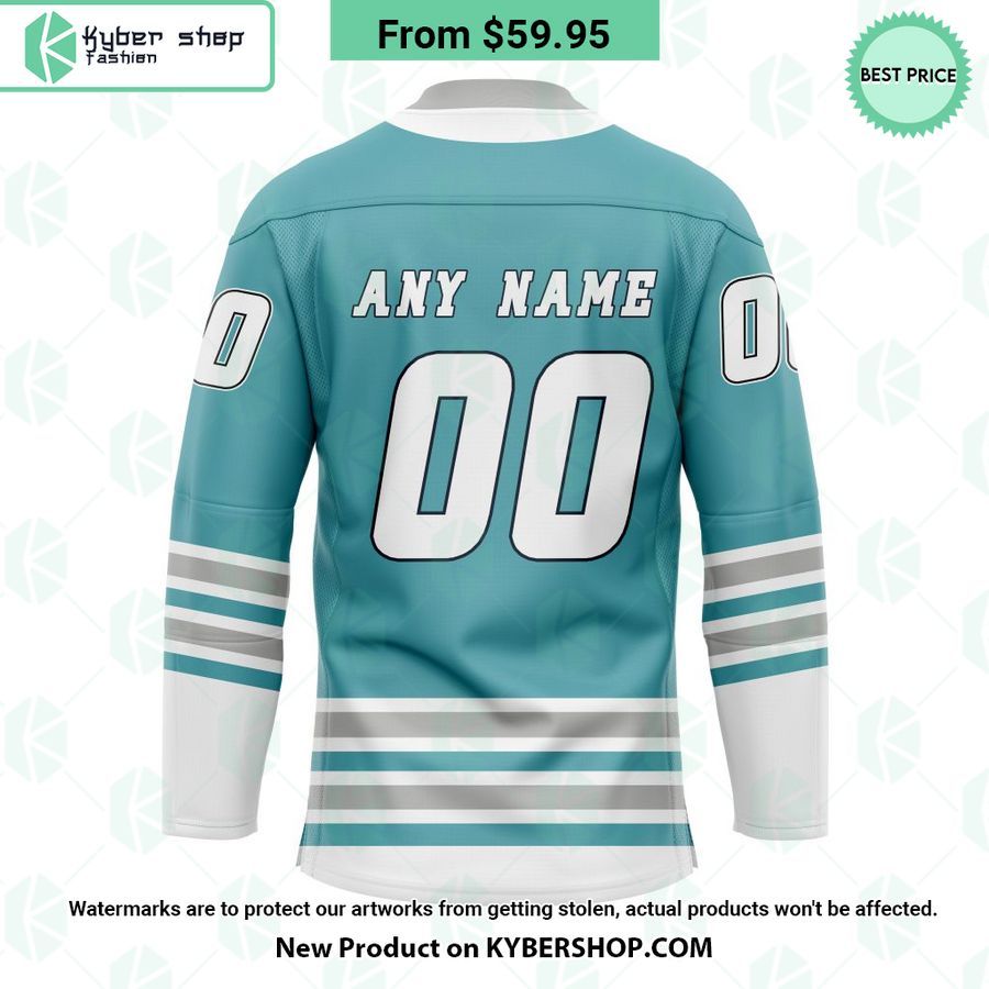 San Jose Sharks Heritage Concepts team logo Hockey Jersey