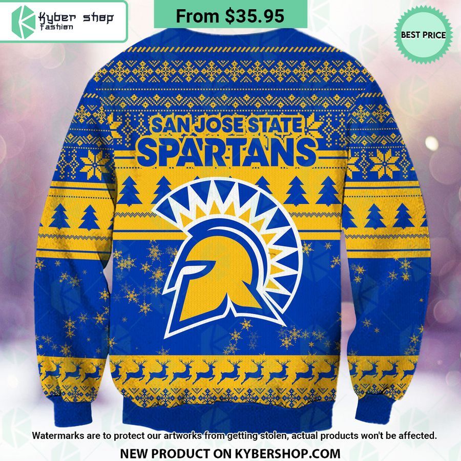 San Jose State Spartans Grinch Christmas Sweater