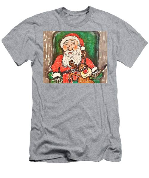 Santa Claus And Rudolph The Red Nosed Reindeer T-Shirt