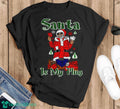 Santa Claus, Ugly Christmas Sweater, Santa is the Plug, Hip Hop Christmas Sweater