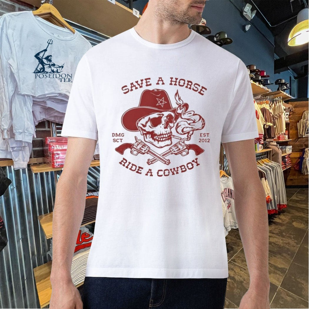 Save A Horse Ride A Cowboy Est 2012 T-shirt