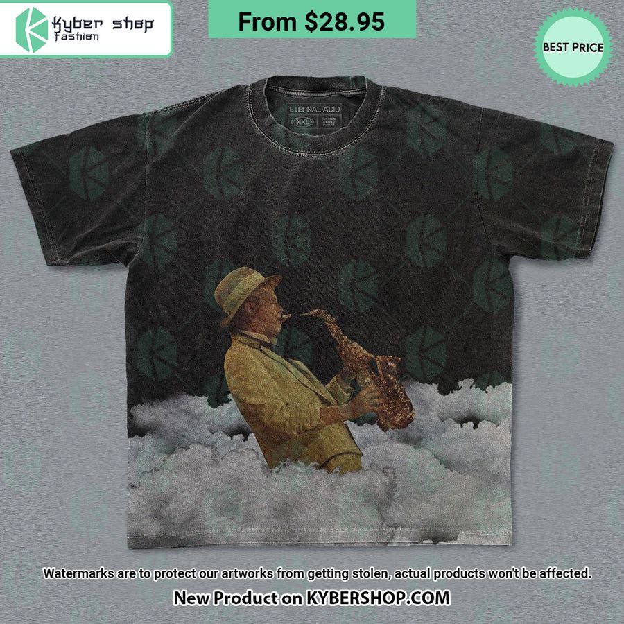 Saxophone Vintage T Shirt