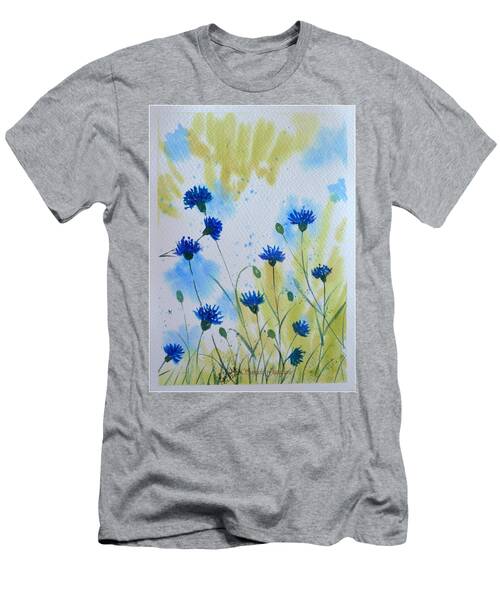 Scattered Corn Flowers T-Shirt