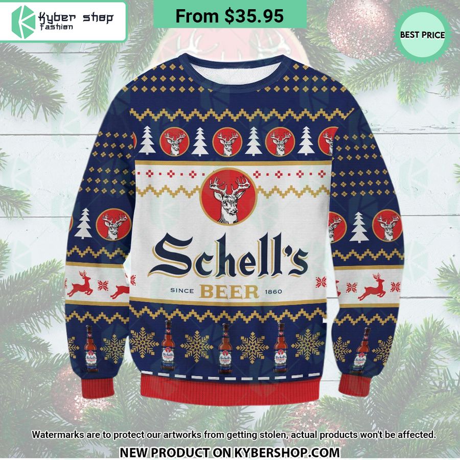 Schell’s Beer Christmas Sweater