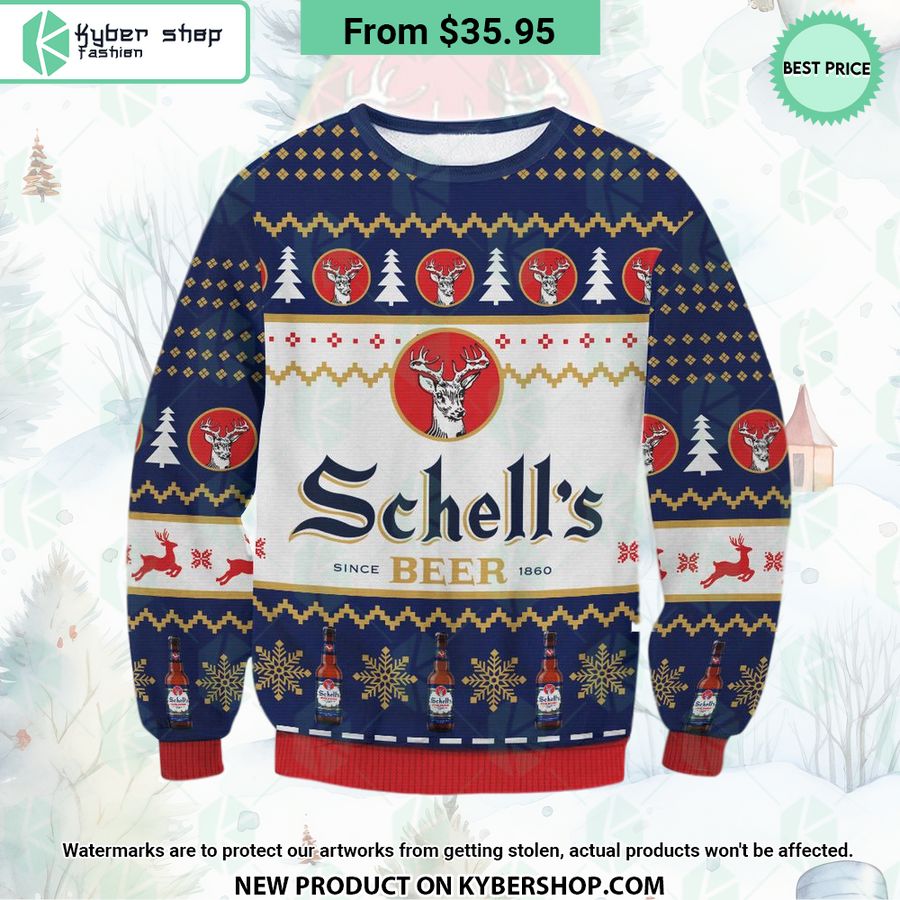 Schell’s Beer Christmas Sweater