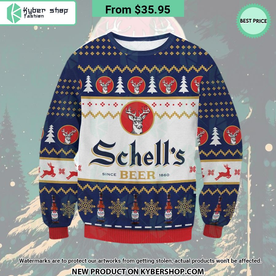 Schell’s Beer Christmas Sweater