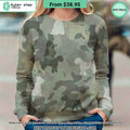 Schnauzer Camo Sweatshirt
