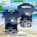 Schwenninger Wild Wings Hawaiian Shirt and Shorts