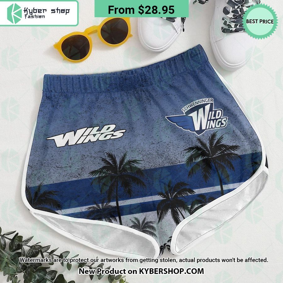 Schwenninger Wild Wings Hawaiian Shirt and Shorts
