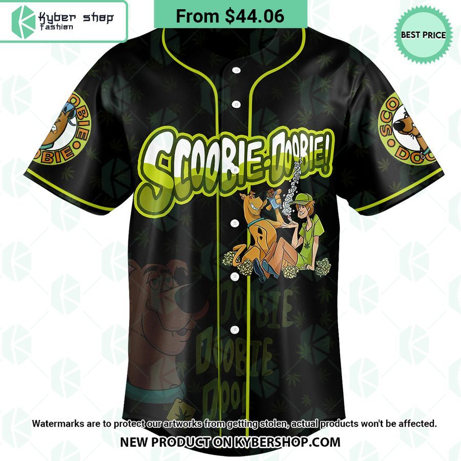 Scoobie Doobie Shaggy Rogers Weed CUSTOM Baseball Jersey