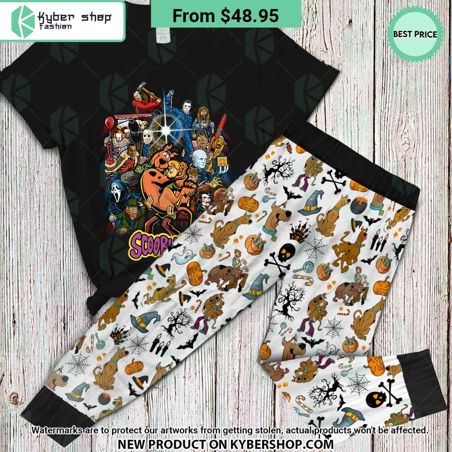 Scooby-Doo Horror Characters Halloween Pajamas Set