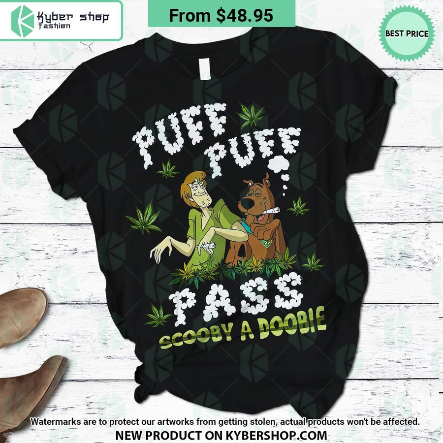 Scooby-Doo Puff Puff Pass Weed Pajamas Set