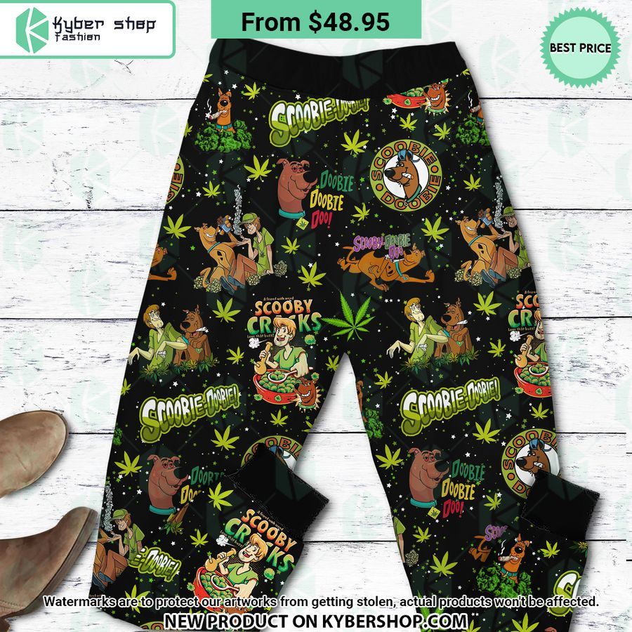 Scooby-Doo Puff Puff Pass Weed Pajamas Set